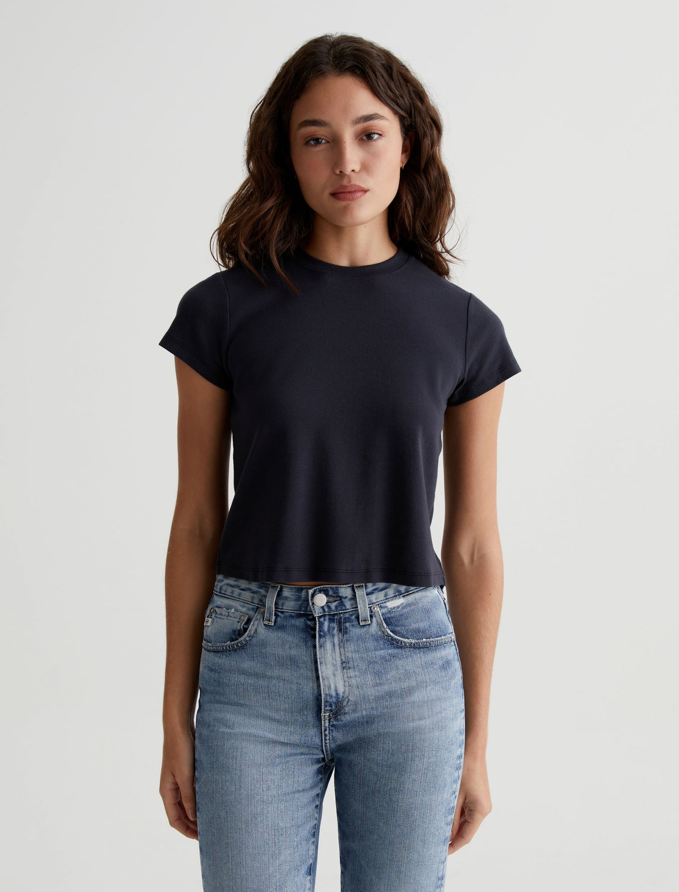 Sadie Crew|90'S Vintage Crop T-Shirt